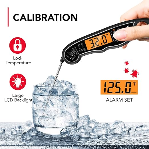 TEMOLA Meat Thermometer, Instant Read Food Thermometer - Image 4