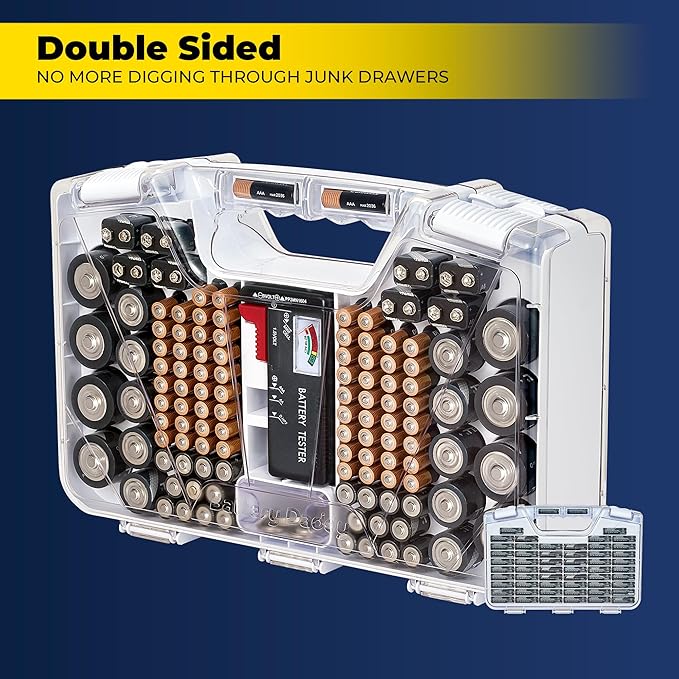 Ontel Battery Daddy Storage & Organizer Case - Image 4