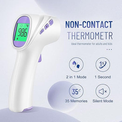 No-Touch Thermometer for Adults and Kids, Digital Thermometer - Image 2
