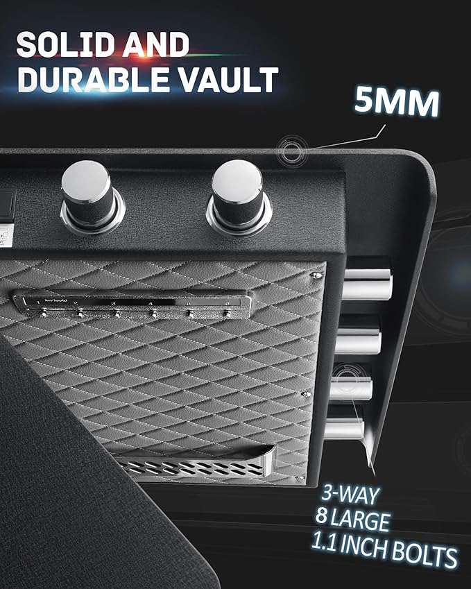 Luxury Large Biometric Safe, Jewelry Safes - Image 3