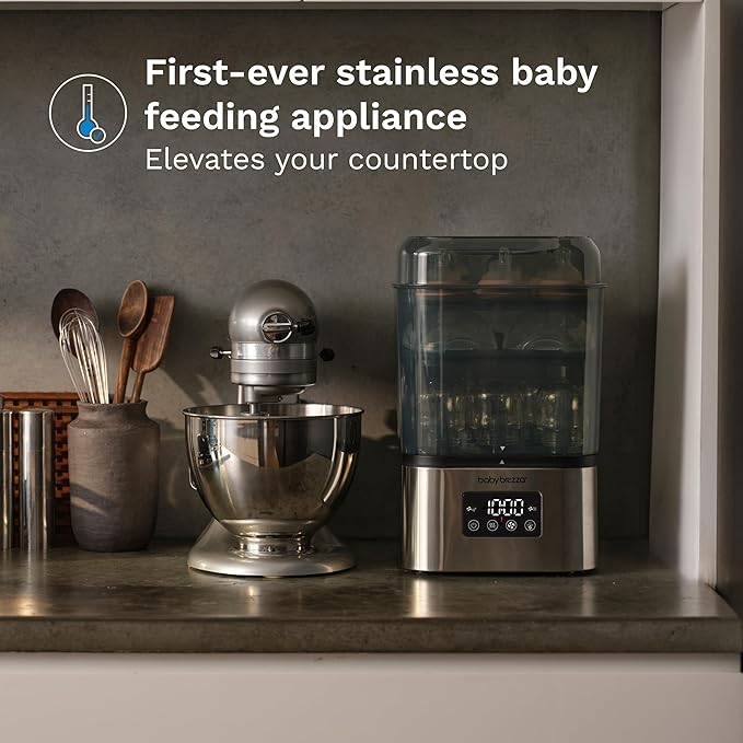 Baby Brezza 10 Minute SuperQuick Bottle Sterilizer + Dryer - Image 3