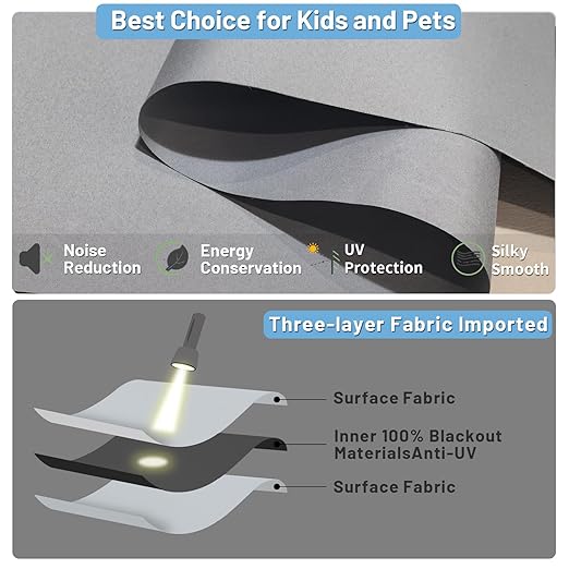 Motorized Blinds with Remote, Automatic Shades Work with Alexa/Google/Apple Home - Image 3