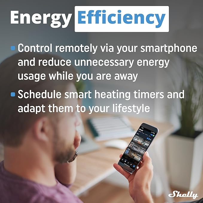 Shelly Blu TRV & Blu Gateway Gen3, Smart Thermostatic Radiator Valve, - Image 7