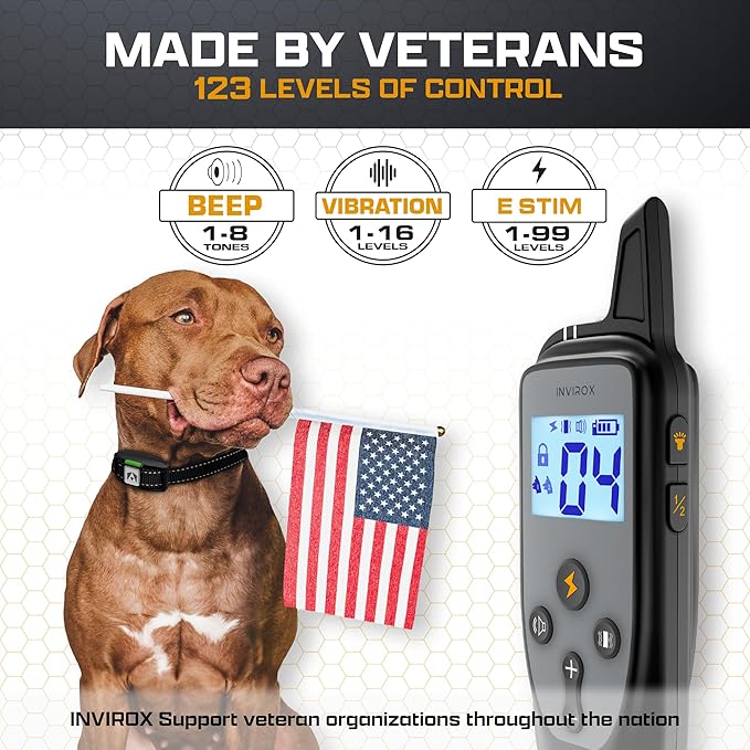 INVIROX 2026 Edition Dog Training Collar, 123 Levels - Image 2