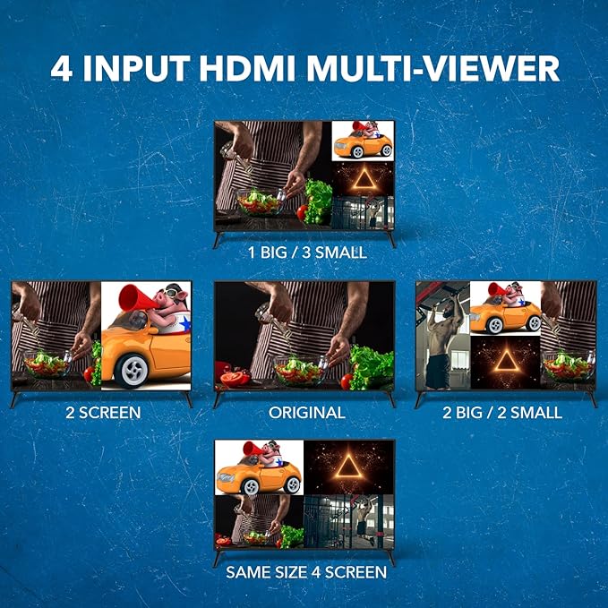 OREI HDMI Switcher 4 in 1 Out - Image 4