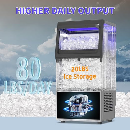 Commercial Nugget Ice Maker 80Lbs/24H - Image 2