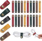 20 PCS PU Leather Cord Organizer by Unknown