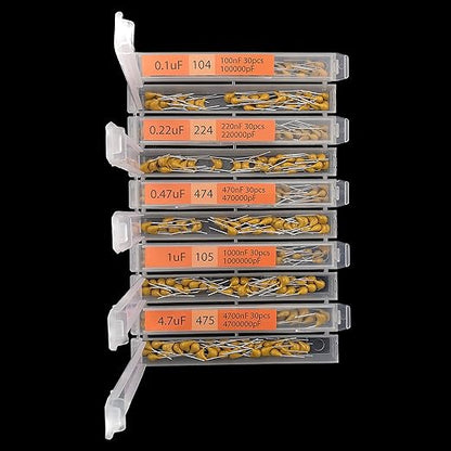 EEEEE 30 Value 900 pcs Multilayer Monolithic Ceramic Capacitor Assortment kit - Image 2