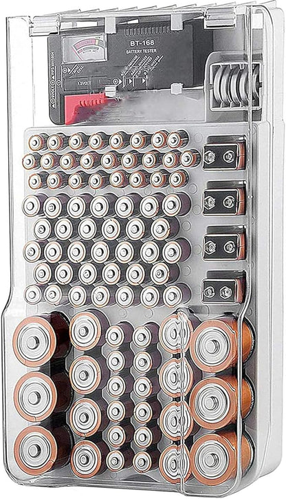 Battery Organizer Storage Box by Yuecoom