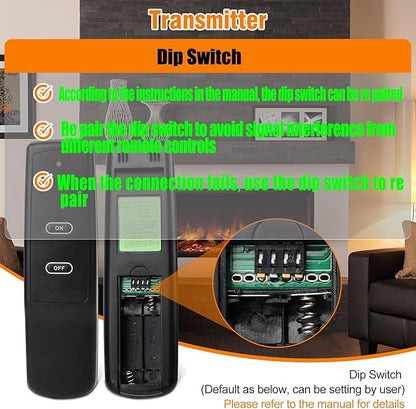 Primary Fireplace Remote Control.for Standard Millivolt Gas Valves.Fit - Image 8