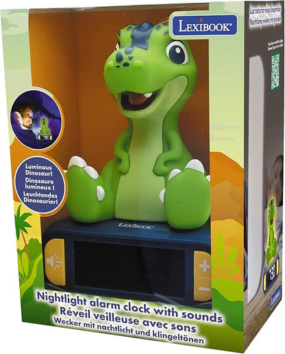 LEXiBOOK - Dinosaur Nightlight Alarm Clock, Alarm Clock - Image 3