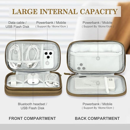 FYY Electronic Organizer, Travel Cable Organizer Bag Pouch Electronic - Image 3