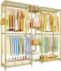 Ulif E4 Clothes Rack, Heavy-Duty Garment Rack, Metal Freestanding Clothing by Ulif