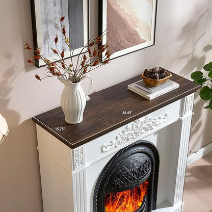 45" Birdcage-Style Electric Fireplace - Image 4
