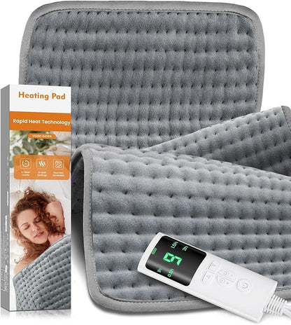 17''×33'' Heating Pad for Back Pain, Electric Heating Pad by Jaspcy