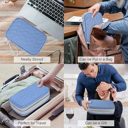 FYY Electronic Organizer, Large Travel Cable Organizer Bag Pouch Electronic - Image 7