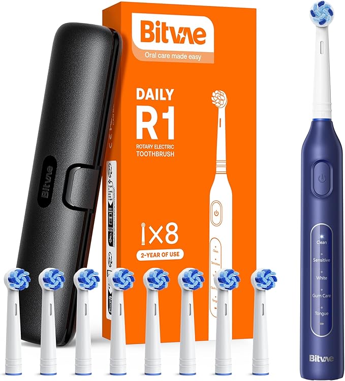 Bitvae R1 Rotating Electric Toothbrush by Bitvae