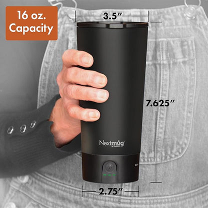 Nextmug Go - Temperature-Controlled, Self-Heating Travel Mug - Image 9