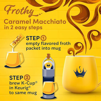 Gevalia Frothy 2-Step Artificially Flavored Caramel Macchiato Espresso Style - Image 7