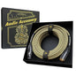 AA AUDIO ACCESSORY Gold Series Star Quad XLR Cables 25ft, Neutrik Connectors by AA