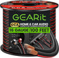 Speaker Wire 16 Gauge, GearIT Pro Series 16/2 AWG Speaker Cable Great Use by GEARit