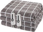 Electric Heated Blanket Queen Size 84"x90", Dual Controllers & Heating Zones by EydnaEletcricBlanket