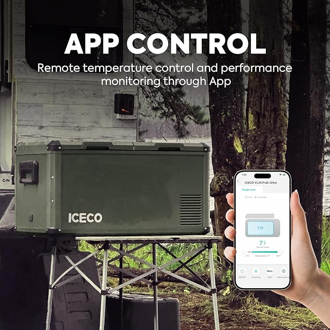 ICECO VL75 ProD 12V Refrigerator, Portable Freezer Fridge - Image 7