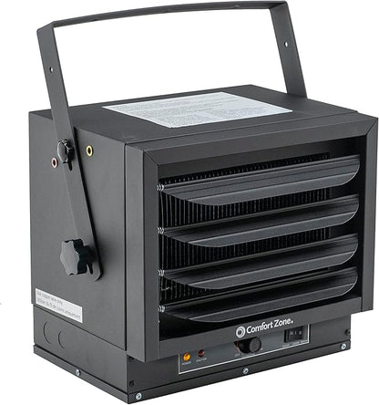 Comfort Zone Hard-Wired Ceiling Mount Garage Electric Space Heater, Fan-Forced by ComfortZone