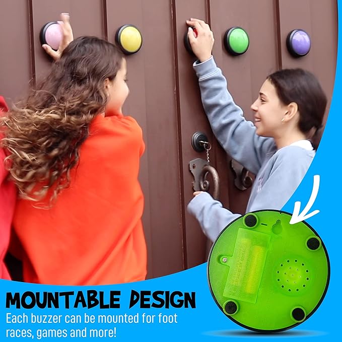 Teacher's Choice Light Up Game Buzzer System, Displays The Winning Player Loud - Image 8