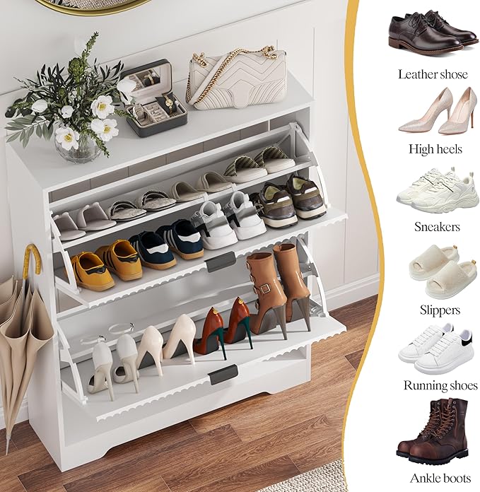 Shoe Cabinet Storage for Entryway - Image 4