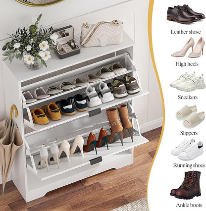 Shoe Cabinet Storage for Entryway - Image 4