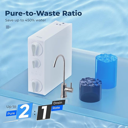 iSpring RO500-BN, NSF Certified Tankless RO Reverse Osmosis Water Filtration - Image 5