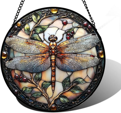 DASTOLL Stained Glass Window Hanging by DASTOLL