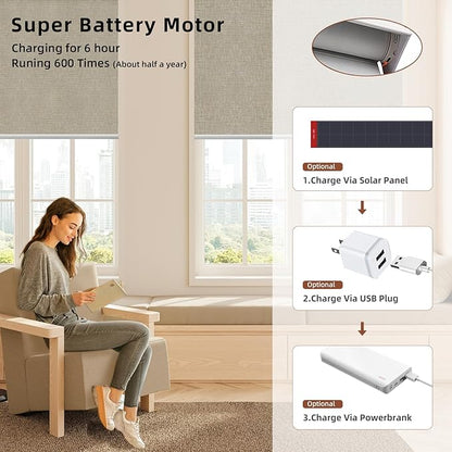 Motorized Blinds Roller Shade - Image 5