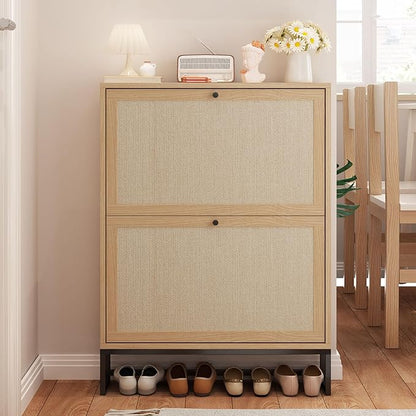 AVZEAR Narrow Shoe Storage Cabinet - Image 9