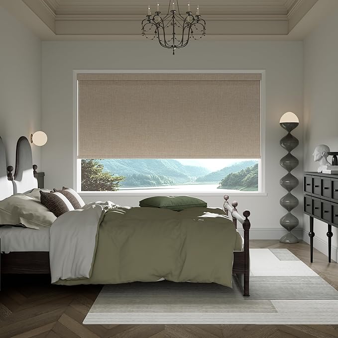 Boolegon Motorized 100% Blackout Roller Blinds - Image 8