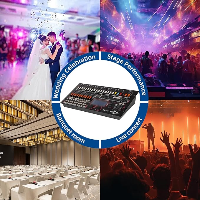 Ygybeyond DMX 1024Controller, 1024 channel Controller, Stage Lighting Equipment - Image 6