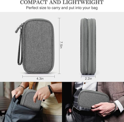 FYY Travel Cable Organizer Pouch Electronic Accessories Carry Case Portable - Image 2