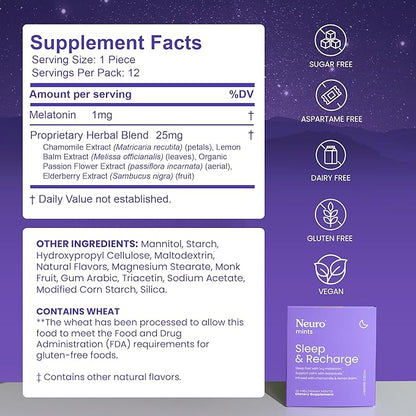Neuro Sleep & Recharge Meltaway Mints - Image 8