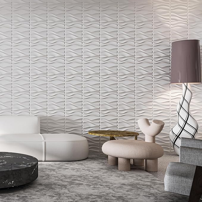 Art3d 100 Pack Decorative 3D Wall Panels, 97 Sq.Feet PVC Interior Wall Décor - Image 6