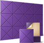 Sonicism 12 Pack X-Lined Acoustic Panels by Sonicism
