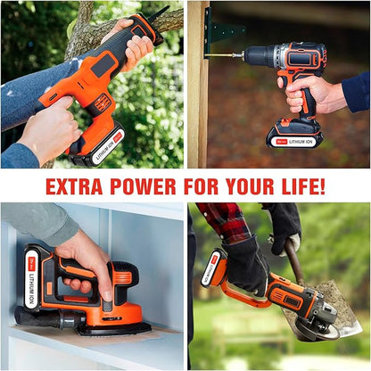 2Pack 4.0Ah 20V MAX LBXR20 Compatible - Image 8