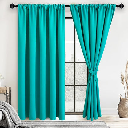 JIUZHEN Blackout Curtains for Bedroom by JIUZHEN