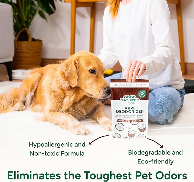 Good Natured Brand | Carpet Deodorizer & Freshener Powder | 31 oz Pet Odor - Image 5