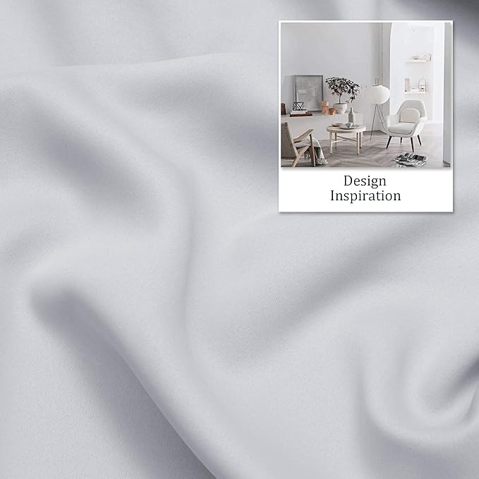 DUALIFE Grommet Doorway Closet Curtains - Image 4