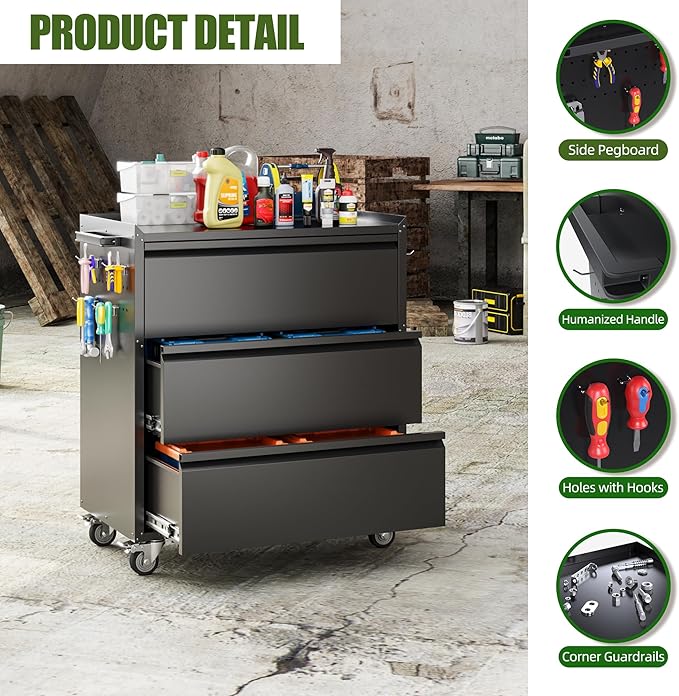 SUXXAN Metal Storage Cabinet - Image 7