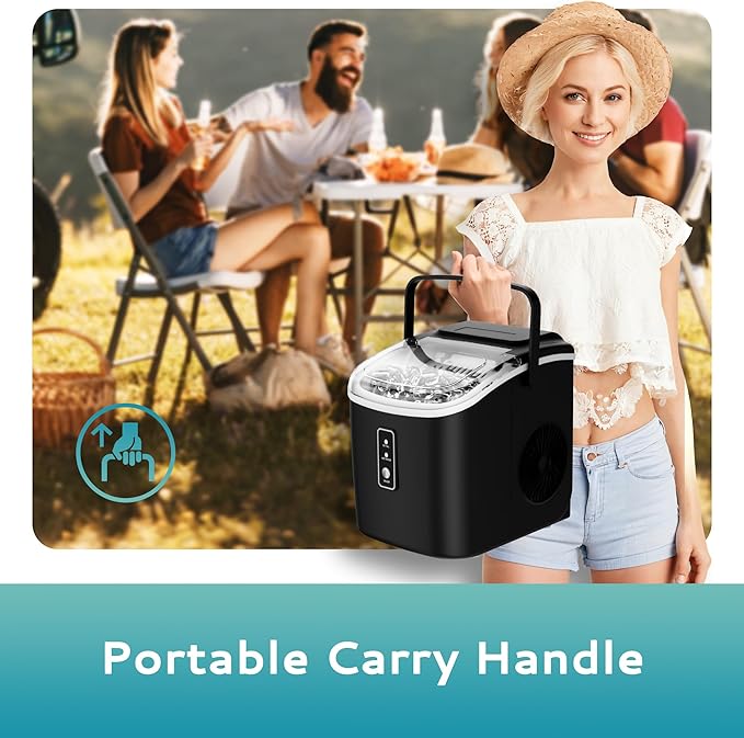 EUHOMY Countertop Ice Maker Machine - Image 4