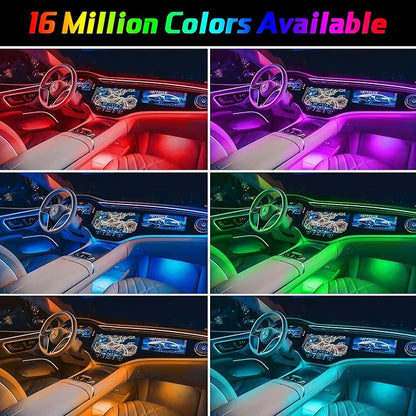Car LED Lights Interior Light, 10 in 1 Car Ambient Lighting Kits - Image 3
