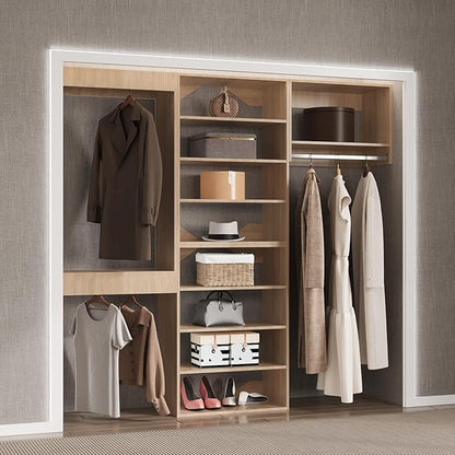Modular Closet Organizer, Wooden Closet Storage - Image 5