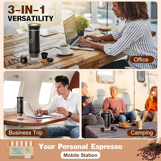 Portable Battery Espresso Coffee Maker - Image 2